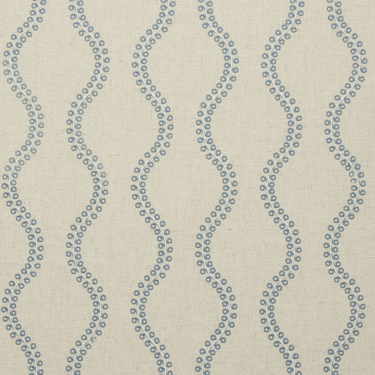 Woburn fabric in chambray color - pattern F0741/02.CAC.0 - by Clarke And Clarke in the Clarke &amp; Clarke Manor House collection