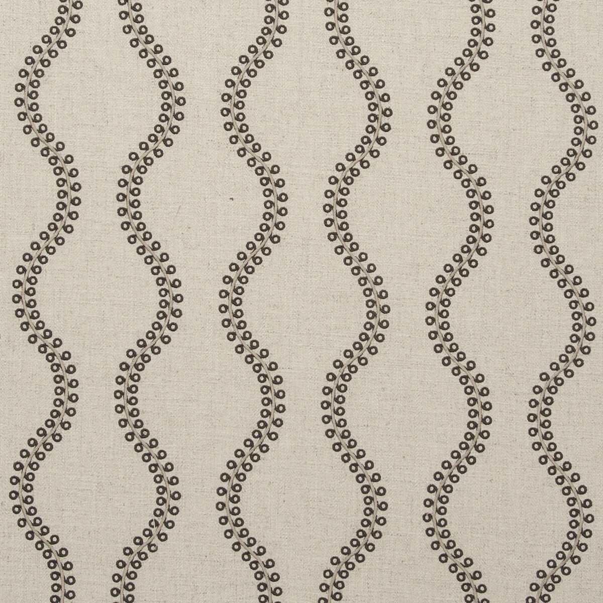 Woburn fabric in charcoal color - pattern F0741/03.CAC.0 - by Clarke And Clarke in the Clarke &amp; Clarke Manor House collection