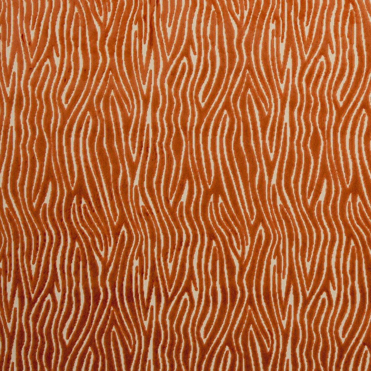 Onda fabric in spice color - pattern F0749/12.CAC.0 - by Clarke And Clarke in the Clarke &amp; Clarke Dimensions collection