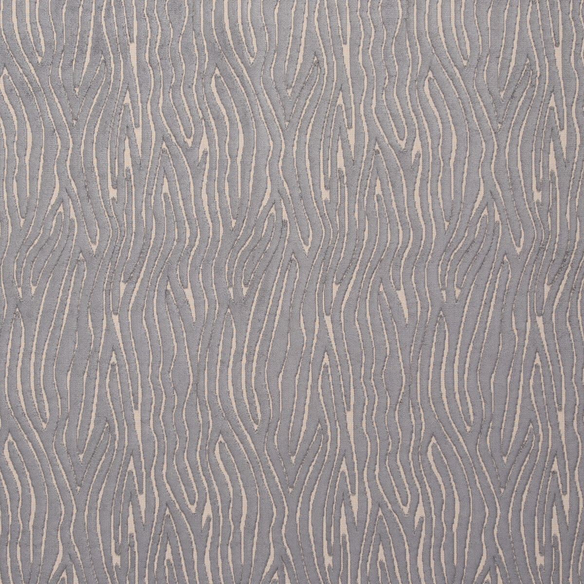 Onda fabric in steel color - pattern F0749/13.CAC.0 - by Clarke And Clarke in the Clarke &amp; Clarke Dimensions collection