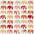 Elephants fabric in spice color - pattern F0794/02.CAC.0 - by Clarke And Clarke in the Clarke & Clarke Blighty collection