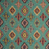 Konya fabric in aqua color - pattern F0796/01.CAC.0 - by Clarke And Clarke in the Clarke & Clarke Anatolia collection