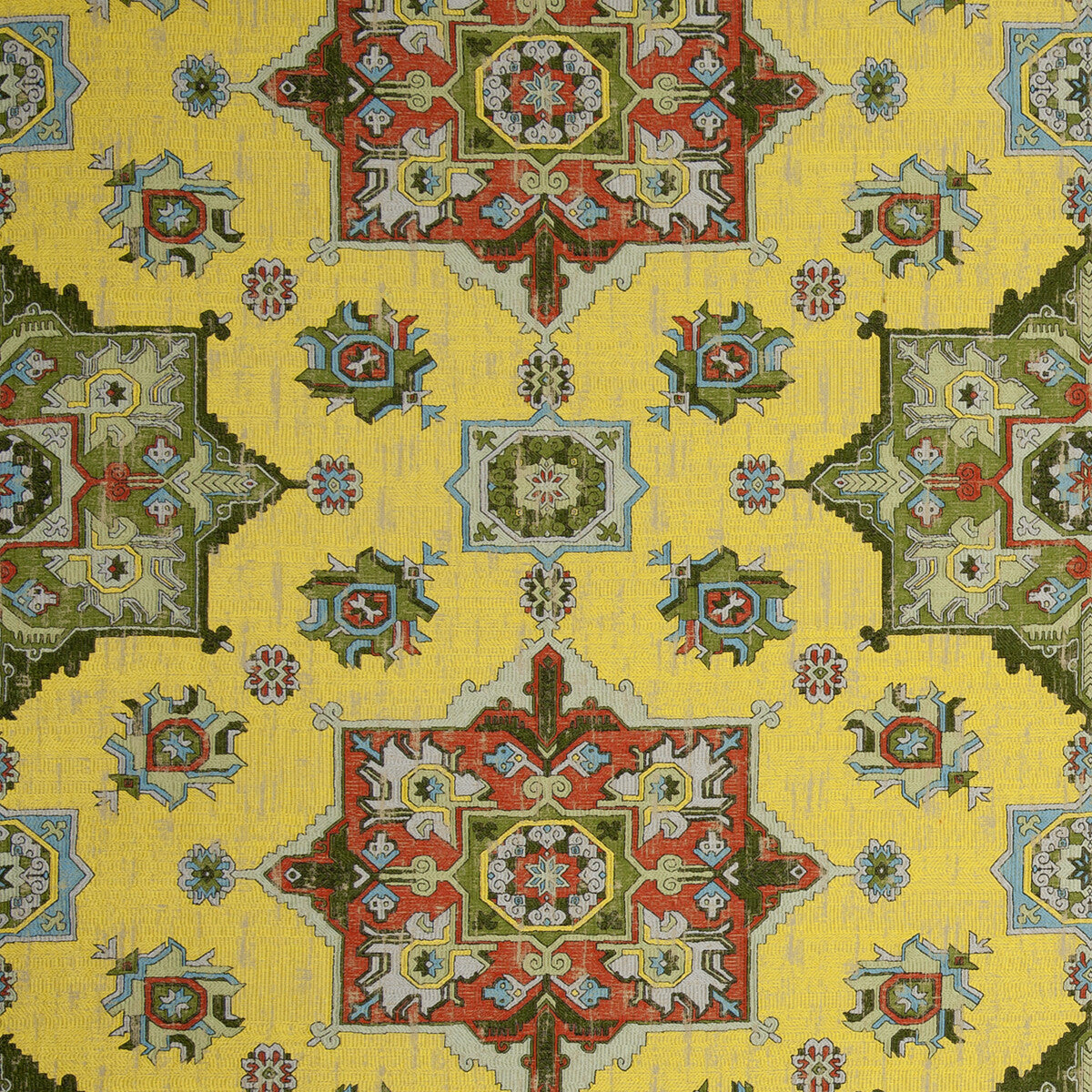 Malatya fabric in dijon color - pattern F0798/07.CAC.0 - by Clarke And Clarke in the Clarke &amp; Clarke Anatolia collection