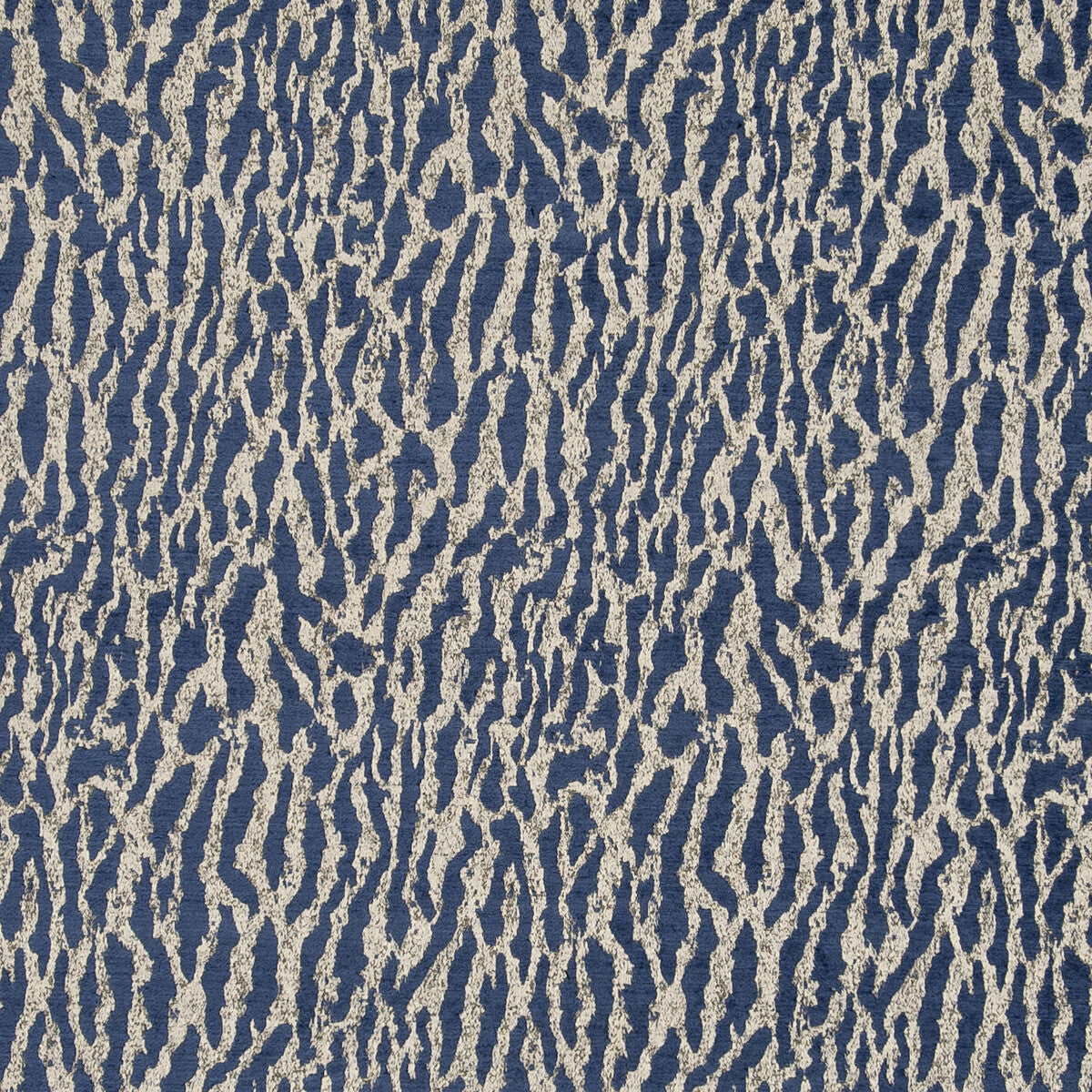 Gautier fabric in indigo color - pattern F0805/03.CAC.0 - by Clarke And Clarke in the Clarke &amp; Clarke Latour collection