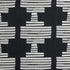 Bw1010 fabric in black/white color - pattern F0882/01.CAC.0 - by Clarke And Clarke in the Clarke & Clarke Black + White collection