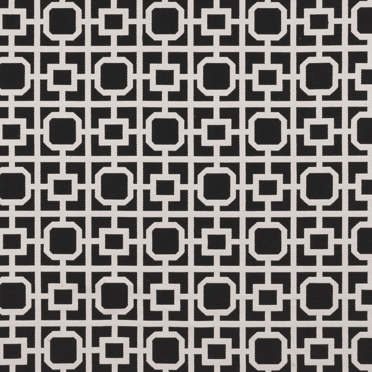 Bw1017 fabric in black/white color - pattern F0890/01.CAC.0 - by Clarke And Clarke in the Clarke &amp; Clarke Black + White collection