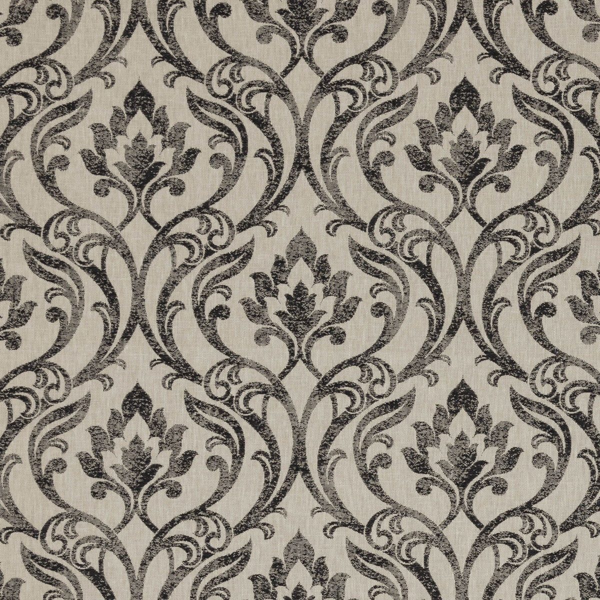 Leyburn fabric in charcoal color - pattern F0938/01.CAC.0 - by Clarke And Clarke in the Clarke &amp; Clarke Richmond collection