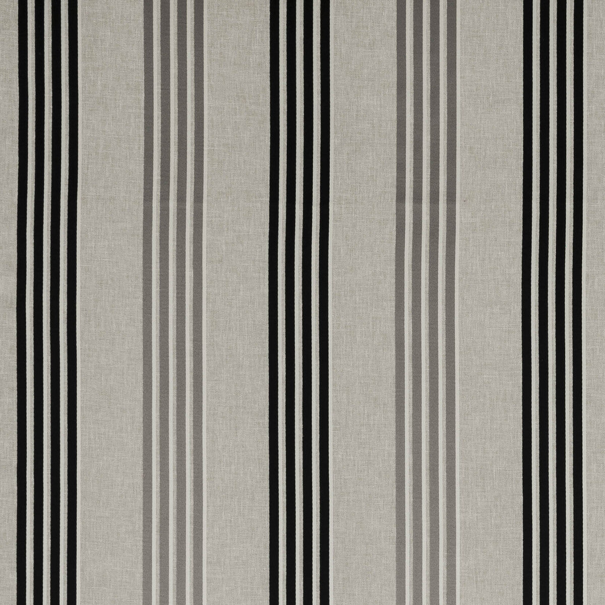 Wensley fabric in charcoal color - pattern F0941/01.CAC.0 - by Clarke And Clarke in the Clarke &amp; Clarke Richmond collection