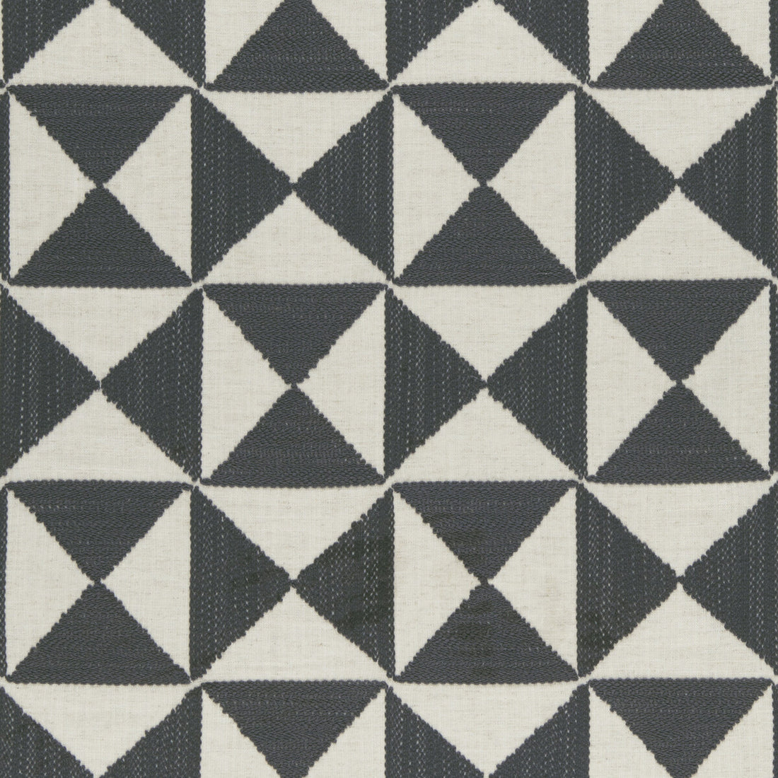 Adisa fabric in charcoal color - pattern F0952/01.CAC.0 - by Clarke And Clarke in the Clarke &amp; Clarke Amara collection
