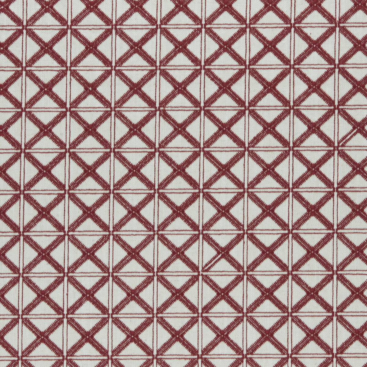 Makenzi fabric in red color - pattern F0957/04.CAC.0 - by Clarke And Clarke in the Clarke &amp; Clarke Amara collection