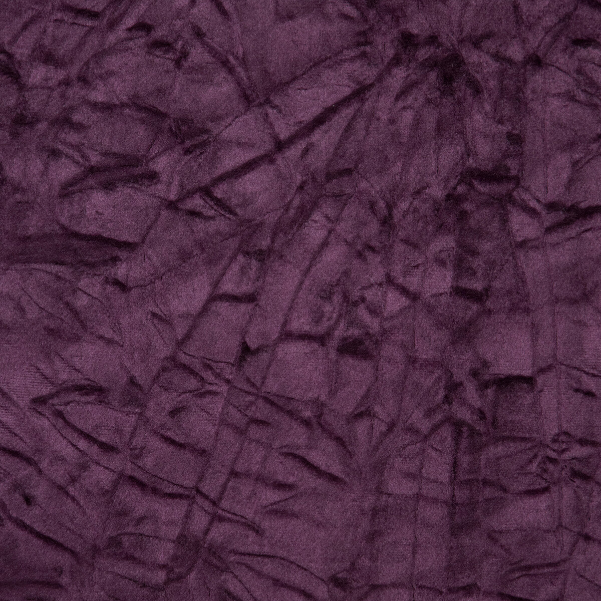 Sylvana fabric in aubergine color - pattern F0966/01.CAC.0 - by Clarke And Clarke in the Lustro By Studio G For C&amp;C collection