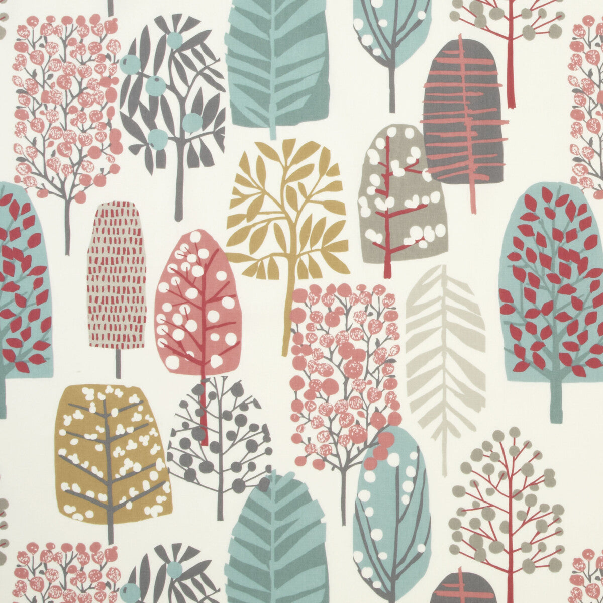 Trad fabric in pastel color - pattern F0992/04.CAC.0 - by Clarke And Clarke in the Wilderness By Studio G For C&amp;C collection