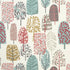 Trad fabric in pastel color - pattern F0992/04.CAC.0 - by Clarke And Clarke in the Wilderness By Studio G For C&C collection