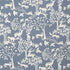 Vilda fabric in chambray color - pattern F0993/01.CAC.0 - by Clarke And Clarke in the Wilderness By Studio G For C&C collection