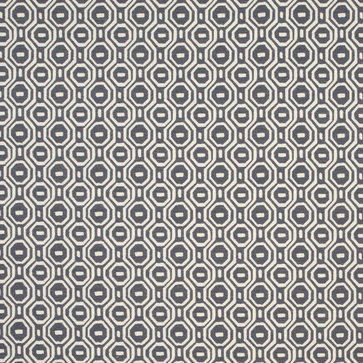 Gotska fabric in indigo color - pattern F0995/03.CAC.0 - by Clarke And Clarke in the Wilderness By Studio G For C&amp;C collection