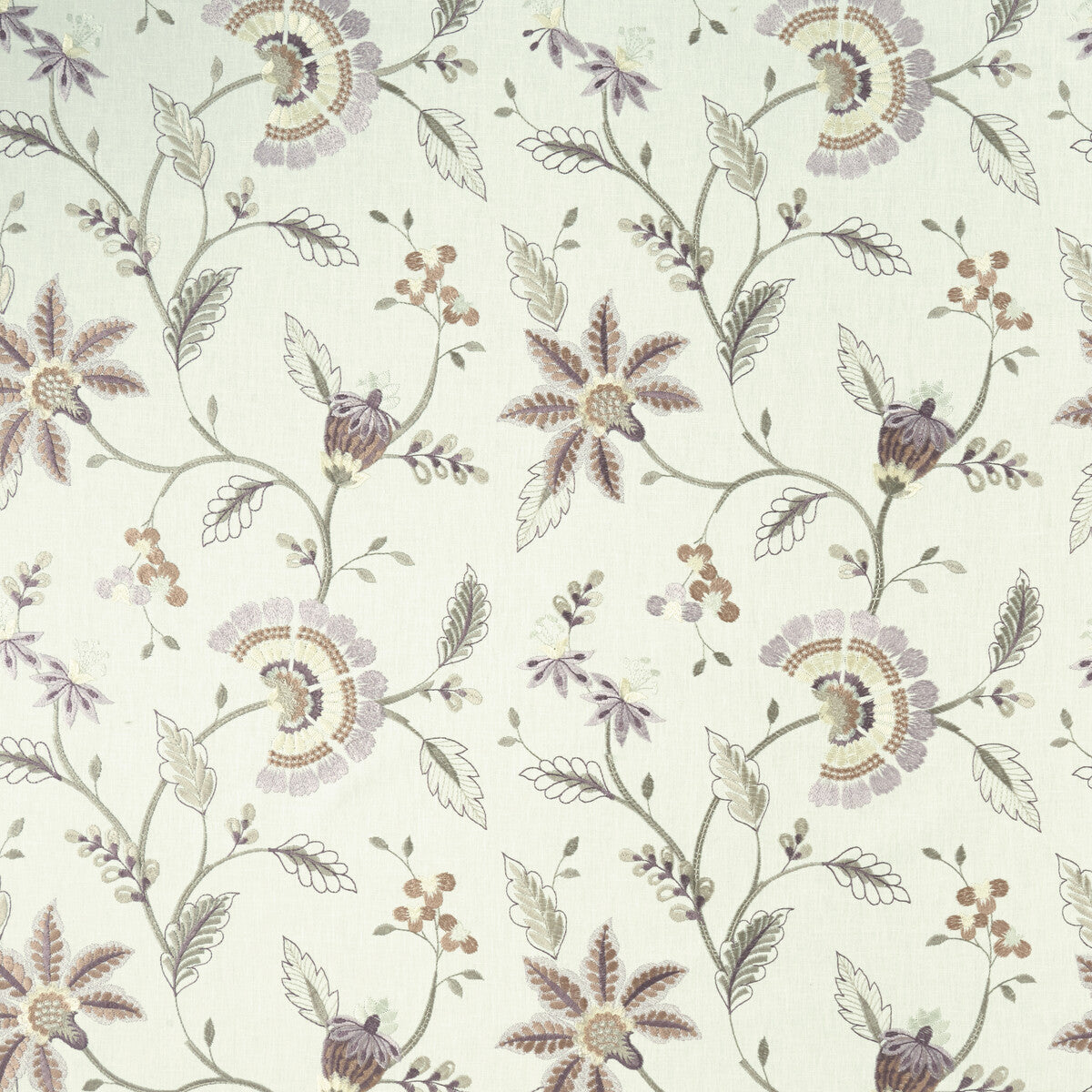 Delamere fabric in heather color - pattern F1004/03.CAC.0 - by Clarke And Clarke in the Clarke &amp; Clarke Halcyon collection