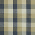 Austin Check fabric in midnight color - pattern F1042/05.CAC.0 - by Clarke And Clarke in the Clarke & Clarke Castle Garden collection