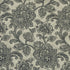 Cranbrook fabric in charcoal color - pattern F1044/01.CAC.0 - by Clarke And Clarke in the Clarke & Clarke Castle Garden collection