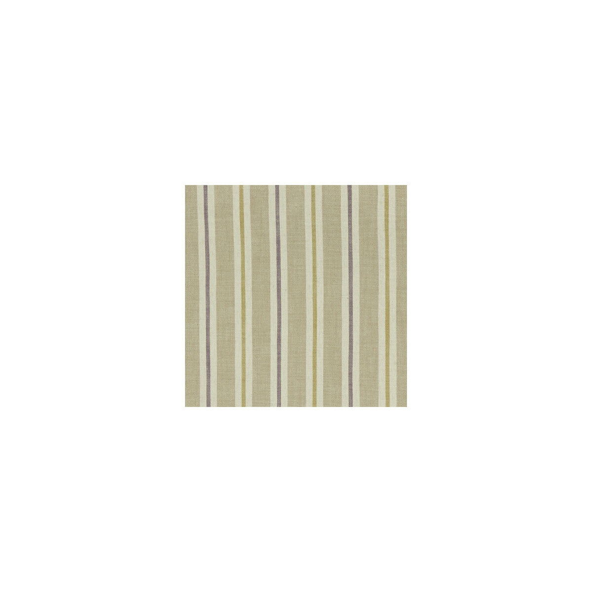 Sackville Stripe fabric in heather/linen color - pattern F1046/03.CAC.0 - by Clarke And Clarke in the Clarke &amp; Clarke Castle Garden collection