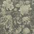 Sissinghurst fabric in charcoal color - pattern F1048/01.CAC.0 - by Clarke And Clarke in the Clarke & Clarke Castle Garden collection