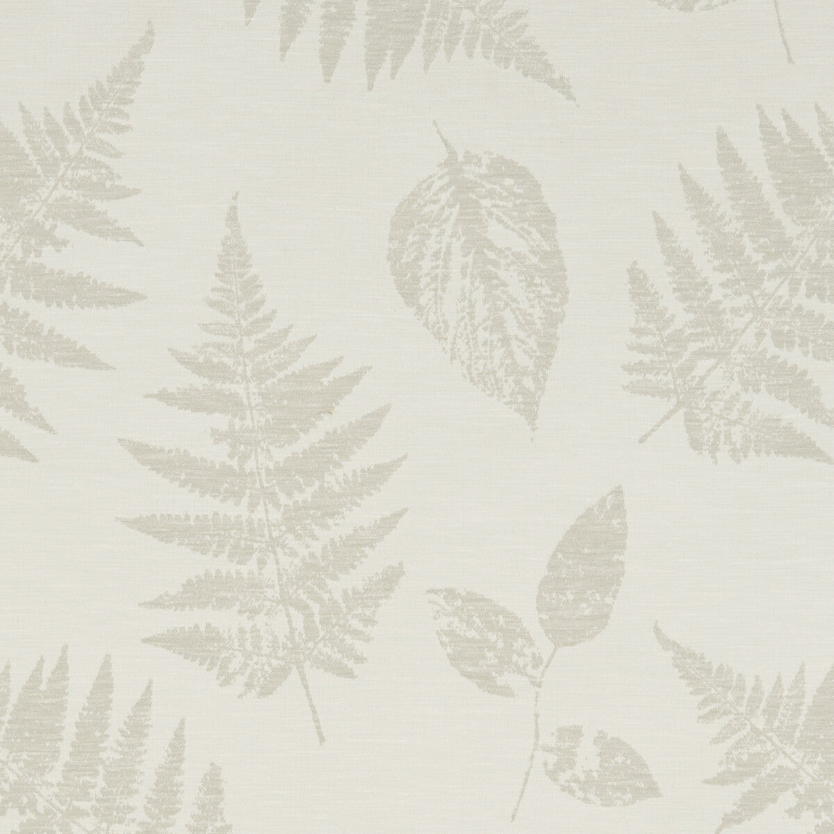 Foliage fabric in natural color - pattern F1059/02.CAC.0 - by Clarke And Clarke in the Organics By Studio G For C&amp;C collection