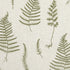 Lorelle fabric in natural/forest color - pattern F1092/03.CAC.0 - by Clarke And Clarke in the Clarke & Clarke Botanica collection