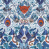 Amazon fabric in blue color - pattern F1107/01.CAC.0 - by Clarke And Clarke in the Animalia By Emma J Shipley For C&C collection