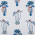 Jungle Palms fabric in blue color - pattern F1110/01.CAC.0 - by Clarke And Clarke in the Animalia By Emma J Shipley For C&C collection