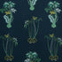 Jungle Palms fabric in navy color - pattern F1110/03.CAC.0 - by Clarke And Clarke in the Animalia By Emma J Shipley For C&C collection