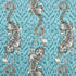 Tigris fabric in teal color - pattern F1114/04.CAC.0 - by Clarke And Clarke in the Animalia By Emma J Shipley For C&C collection