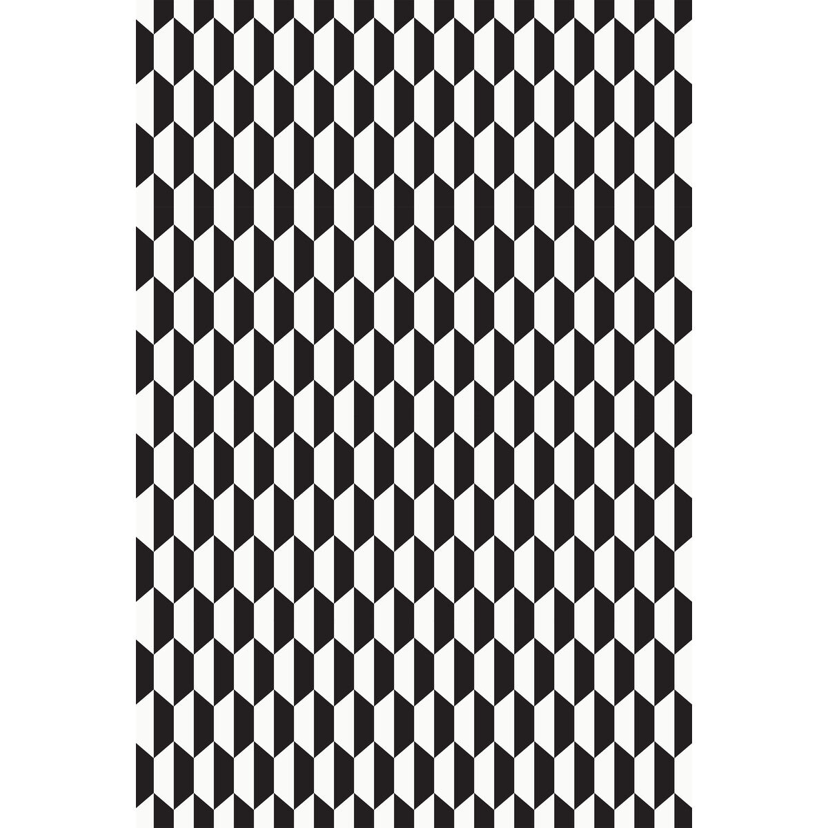 Tile fabric in blk wht color - pattern F111/9034.CS.0 - by Cole &amp; Son in the Cole &amp; Son Contemporary Fabrics collection
