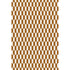 Tile fabric in drk gingr crm color - pattern F111/9035.CS.0 - by Cole & Son in the Cole & Son Contemporary Fabrics collection