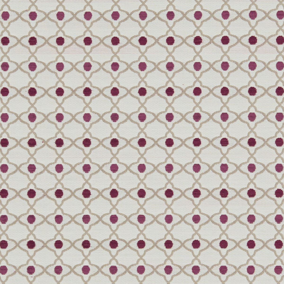 Venus fabric in raspberry color - pattern F1139/05.CAC.0 - by Clarke And Clarke in the Clarke &amp; Clarke Equinox collection