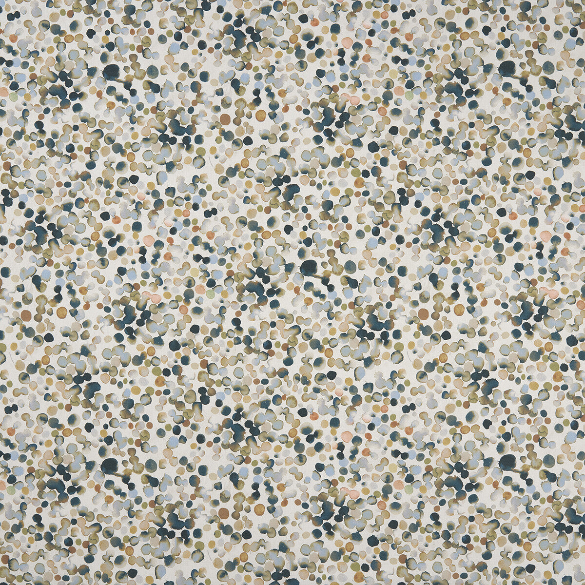 Droplet fabric in cream color - pattern F1151/01.CAC.0 - by Clarke And Clarke in the Clarke &amp; Clarke Country Garden collection