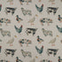 On The Farm fabric in linen color - pattern F1169/01.CAC.0 - by Clarke And Clarke in the Clarke & Clarke Country Garden collection