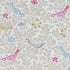 Bird Song fabric in summer color - pattern F1184/03.CAC.0 - by Clarke And Clarke in the Land & Sea By Studio G For C&C collection