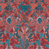 Amazon Velvet fabric in red color - pattern F1206/01.CAC.0 - by Clarke And Clarke in the Animalia By Emma J Shipley For C&C collection