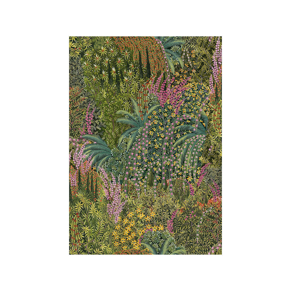Cascade Velvet fabric in leaf green color - pattern number F121/3016.CS.0 - by Cole &amp; Son in the Cole &amp; Son The Gardens Vol. II collection