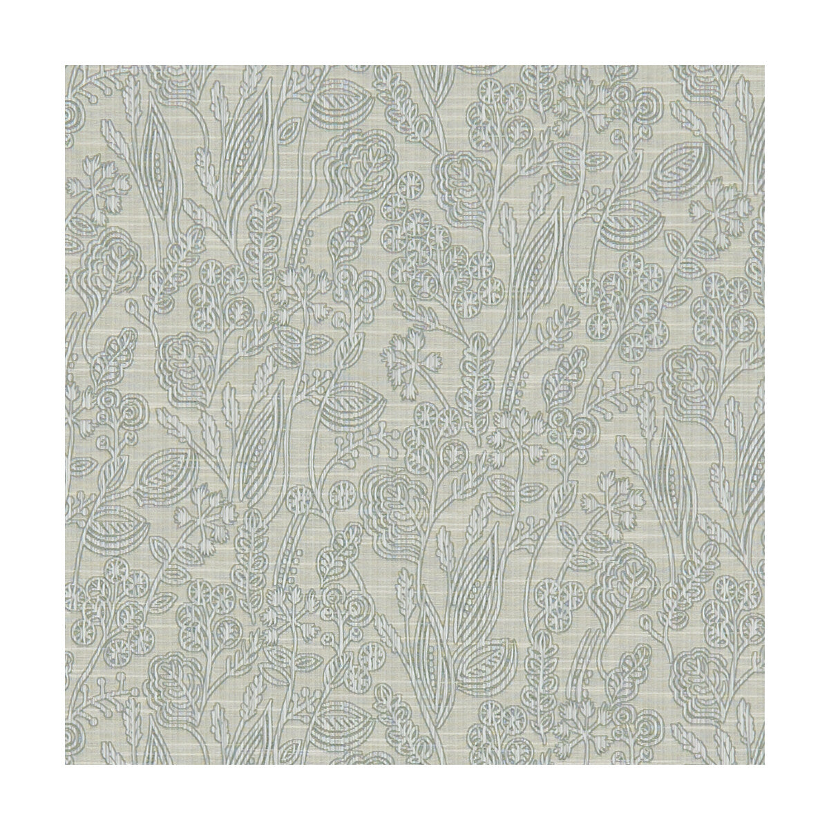 Marbury fabric in silver color - pattern F1230/07.CAC.0 - by Clarke And Clarke in the Marbury By Studio G For C&amp;C collection