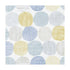 Stepping Stones fabric in chambray/honey color - pattern F1235/01.CAC.0 - by Clarke And Clarke in the Roof Garden By Studio G For C&C collection