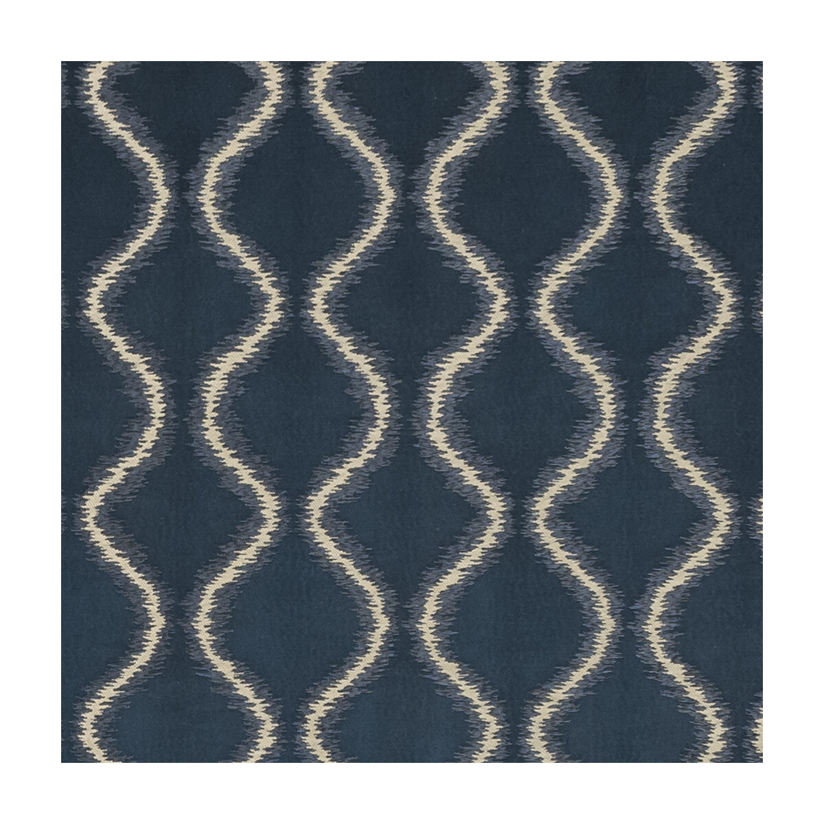 Solare fabric in midnight color - pattern F1249/03.CAC.0 - by Clarke And Clarke in the Clarke &amp; Clarke Lusso 2 collection