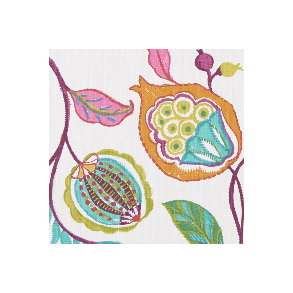 Kayo fabric in summer color - pattern F1288/05.CAC.0 - by Clarke And Clarke in the Clarke &amp; Clarke Oriental Garden collection