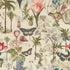 Botany fabric in tropical color - pattern F1297/03.CAC.0 - by Clarke And Clarke in the Clarke & Clarke Exotica collection