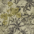 Madagascar fabric in charcoal/charteuse color - pattern F1301/01.CAC.0 - by Clarke And Clarke in the Clarke & Clarke Exotica collection