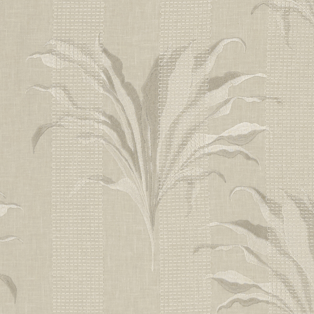 Palma fabric in linen color - pattern F1303/05.CAC.0 - by Clarke And Clarke in the Clarke &amp; Clarke Exotica collection