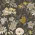 Passiflora fabric in charcoal color - pattern F1304/01.CAC.0 - by Clarke And Clarke in the Clarke & Clarke Exotica collection