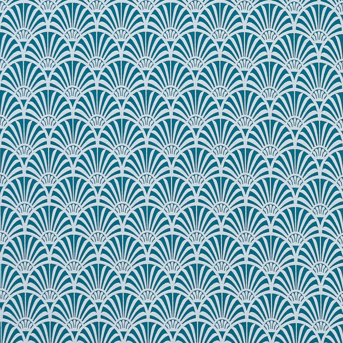 Zellige fabric in teal color - pattern F1351/04.CAC.0 - by Clarke And Clarke in the Clarke &amp; Clarke Prince Of Persia collection
