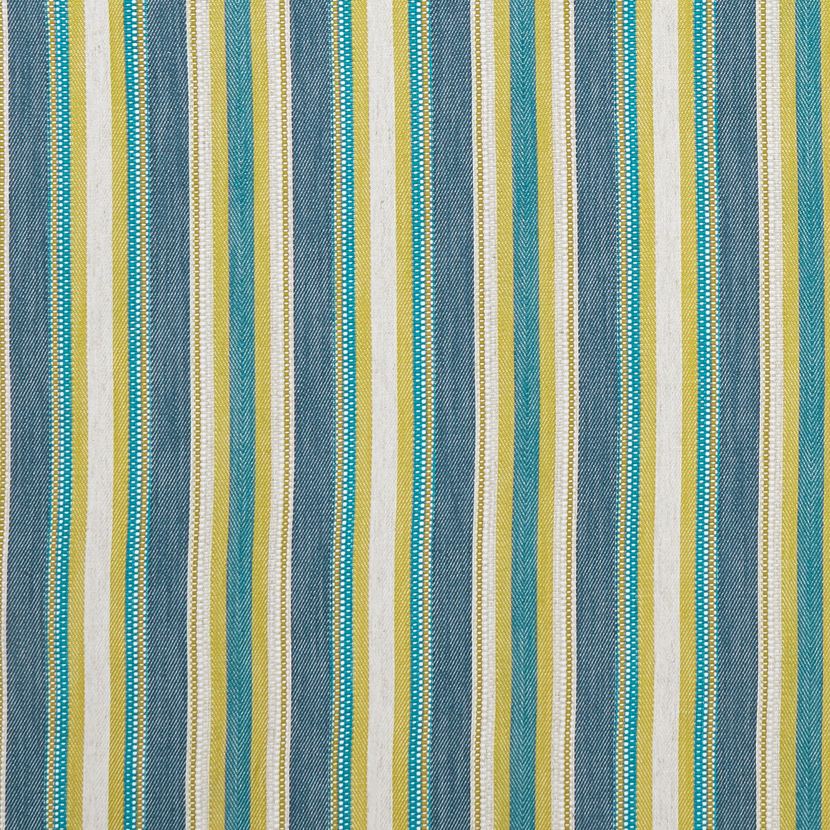 Ziba fabric in denim/chartreuse color - pattern F1352/03.CAC.0 - by Clarke And Clarke in the Clarke &amp; Clarke Prince Of Persia collection