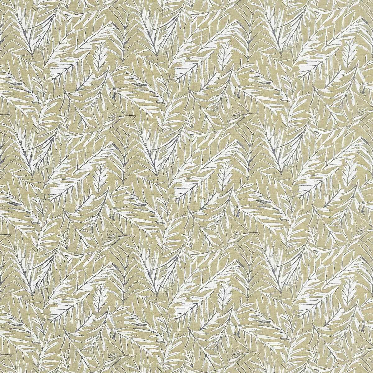Anelli fabric in ochre color - pattern F1410/06.CAC.0 - by Clarke And Clarke in the Marika By Studio G For C&amp;C collection