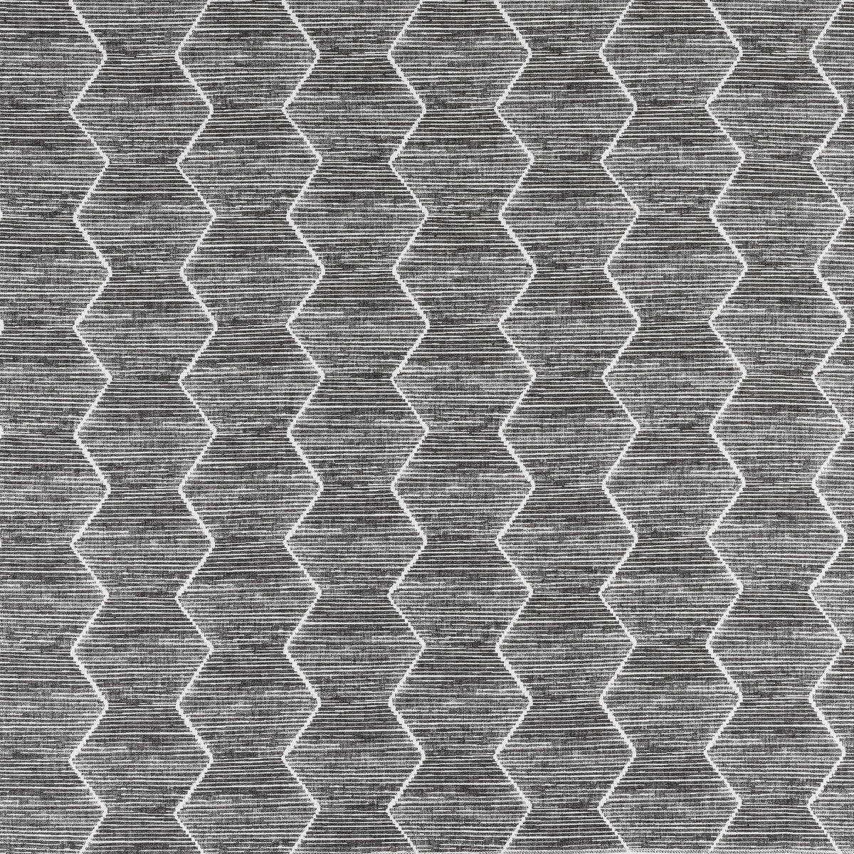 Stratum fabric in charcoal color - pattern F1415/03.CAC.0 - by Clarke And Clarke in the Marika By Studio G For C&amp;C collection